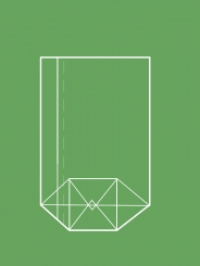 Zellglas Bodenbeutel 